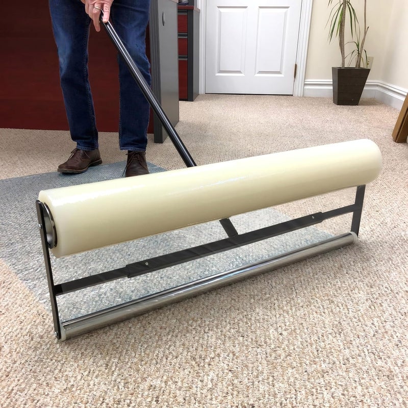 ZIP-UP Carpet Protection Film - 36" x 200' Floor and Surface Shield with Self Adhesive Backing & Easy Installation - CPF36200 - Image 5